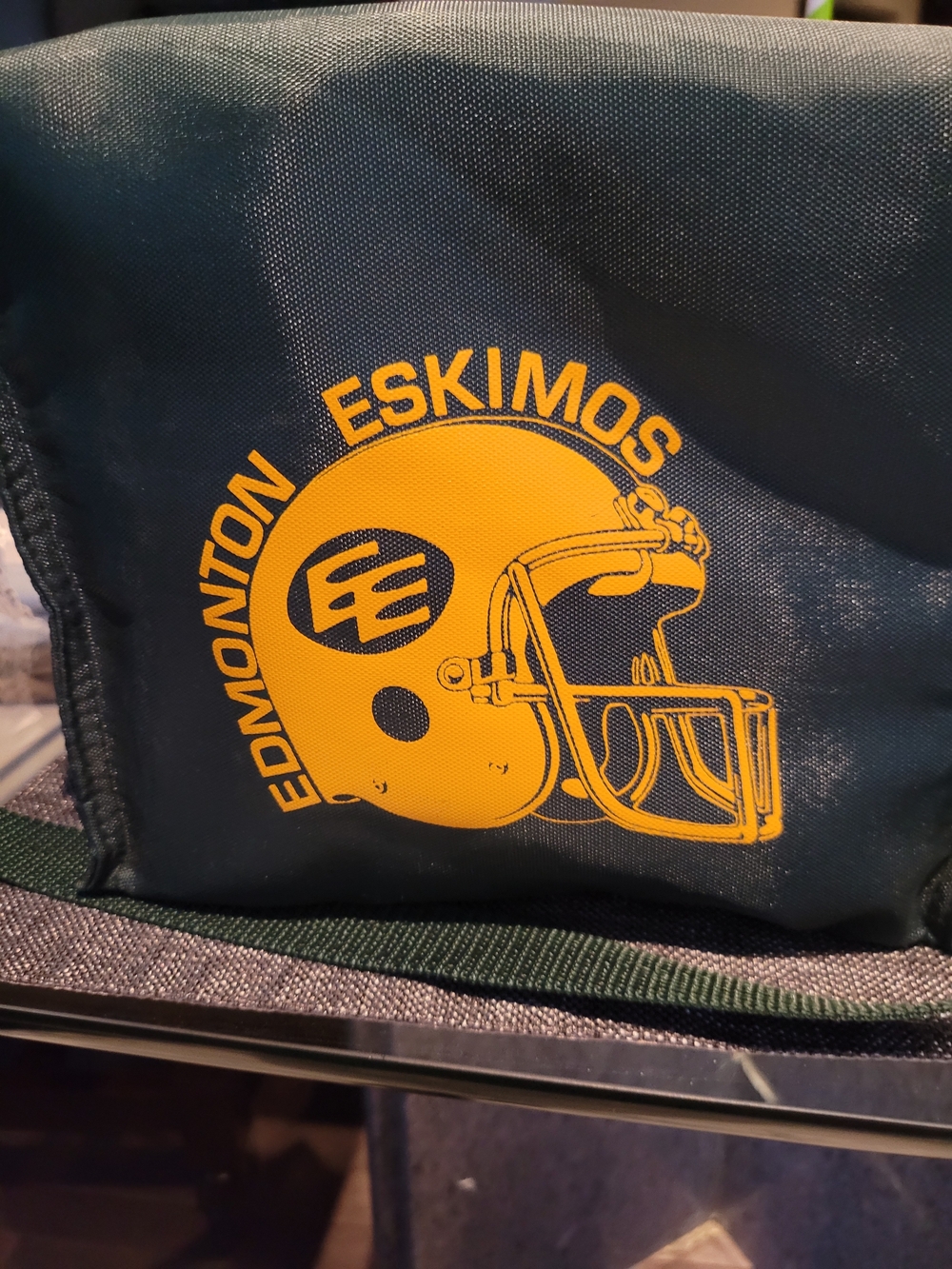 Vintage Edmonton Eskimos Lunch Bag - Picture 3 of 7